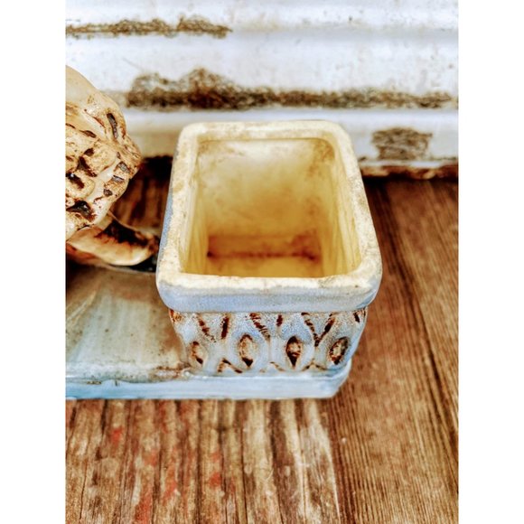 Vintage Shabby Ballerina Girl Planter Vase - Picture 5 of 12